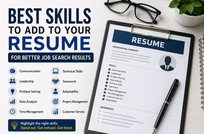 Best Skills to Add to Your Resume for Better Job Search Results